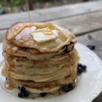 pancake aux bleuets