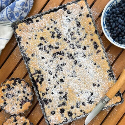 clafoutis aux bleuets