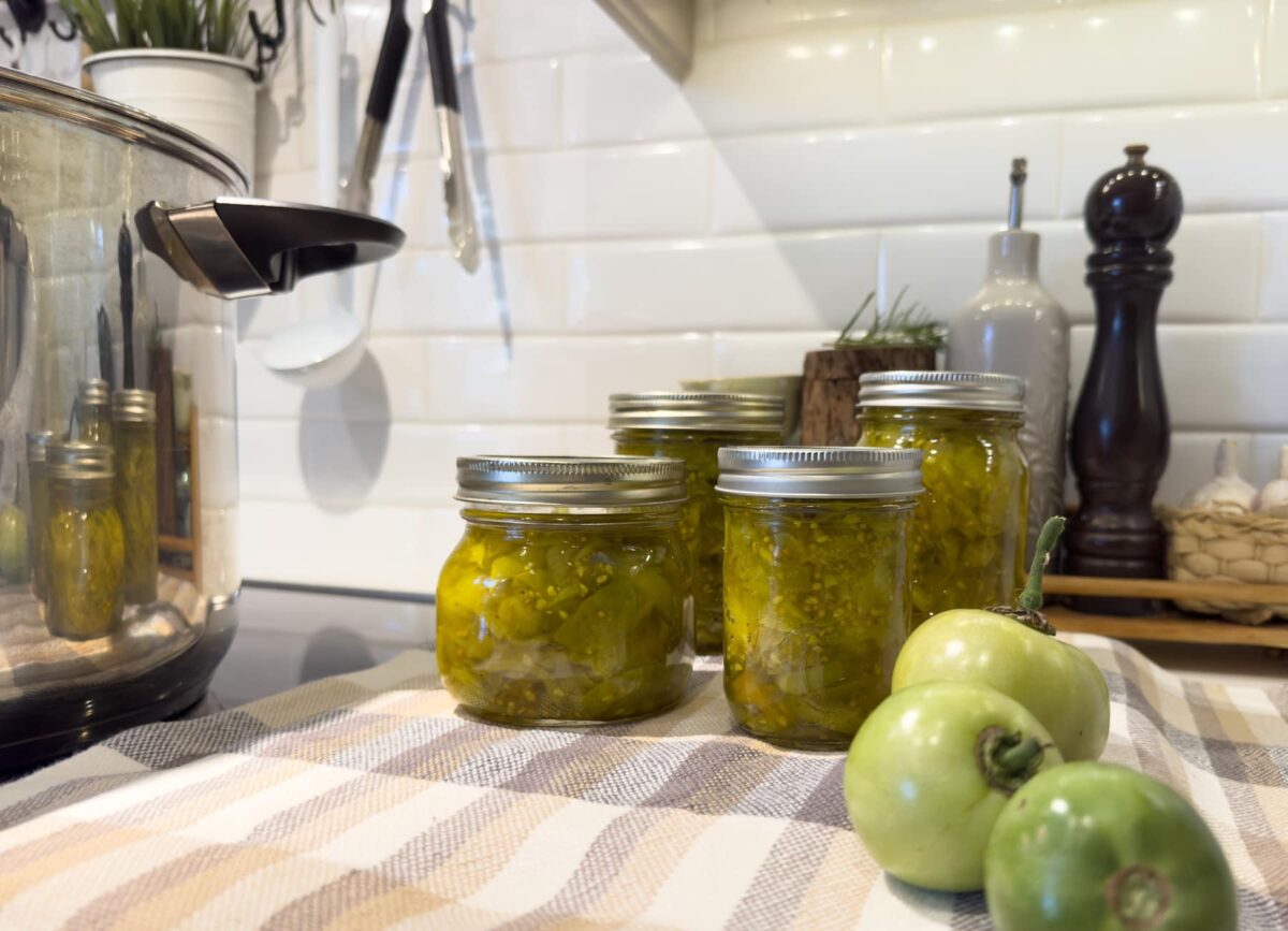 ketchup vert recette