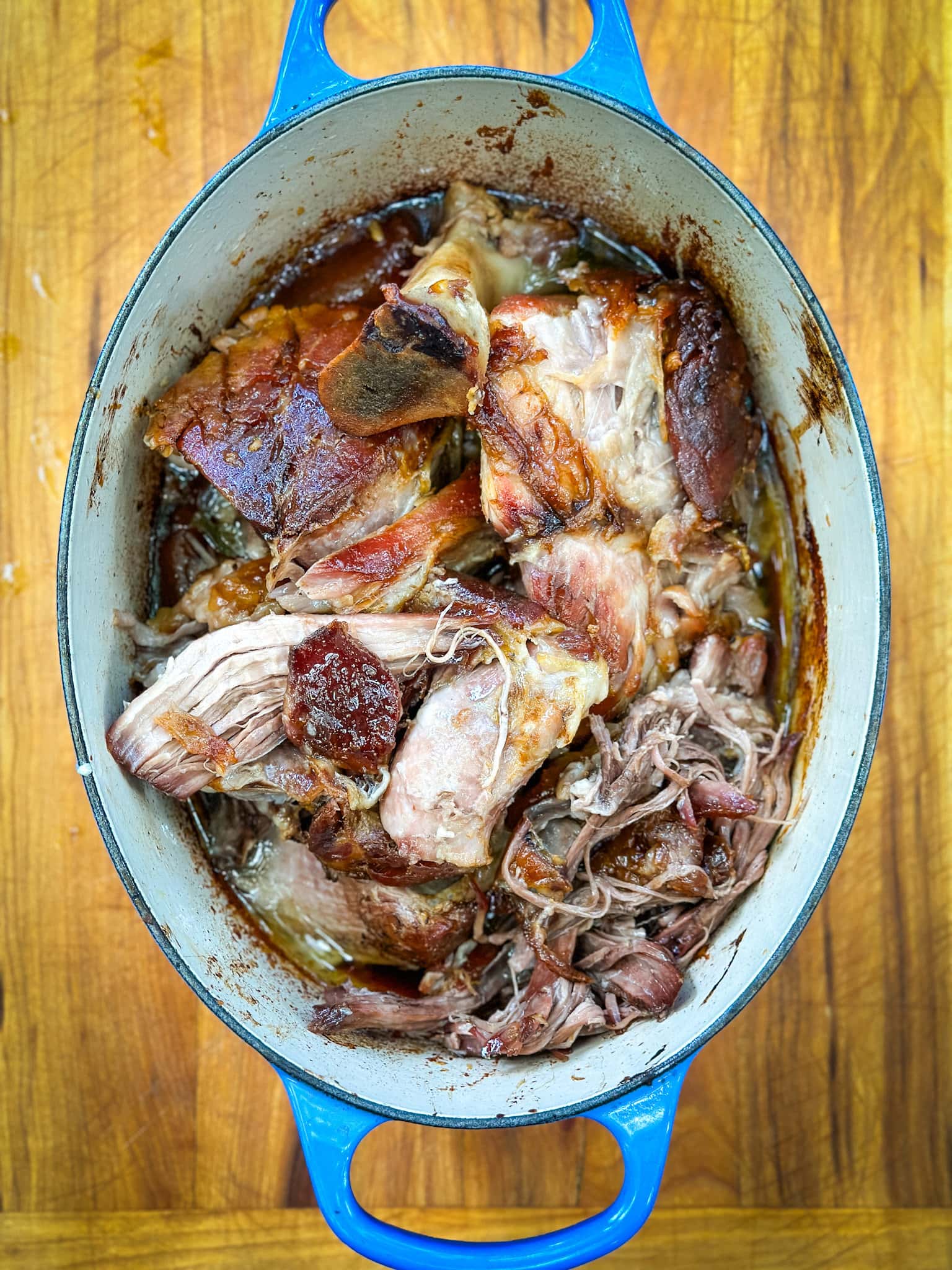 épaule porc effiloché