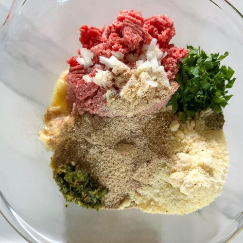 ingrédient pain de viande à l'ancienne