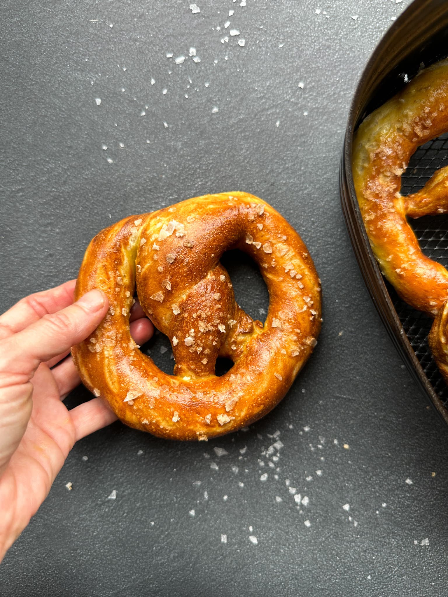 pretzel moelleux air fryer