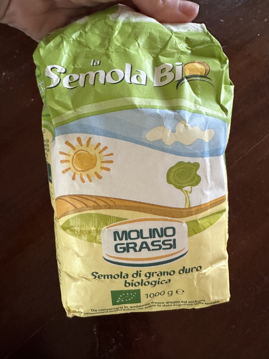 semoule de blé fine pizza