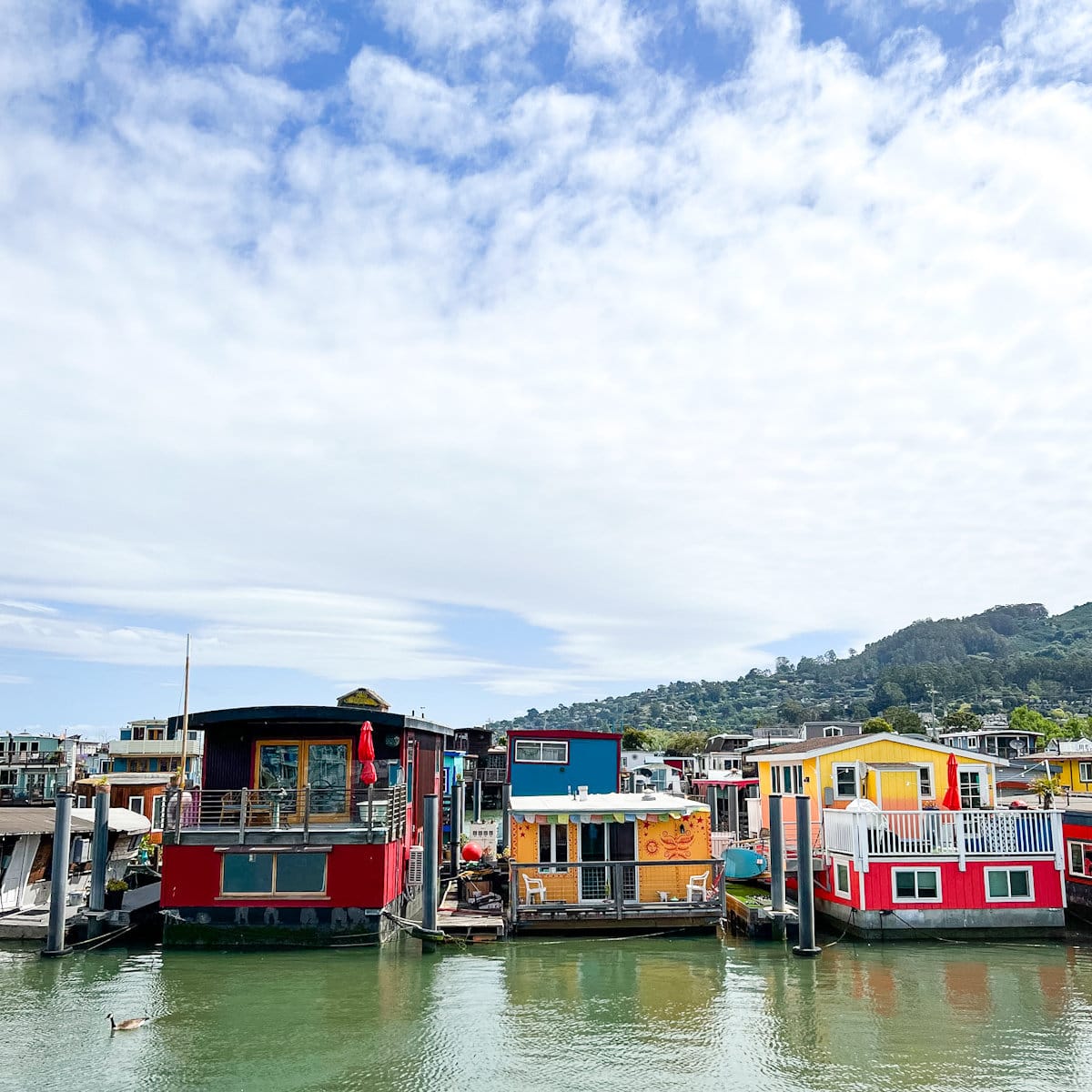 sausalito maison bateau