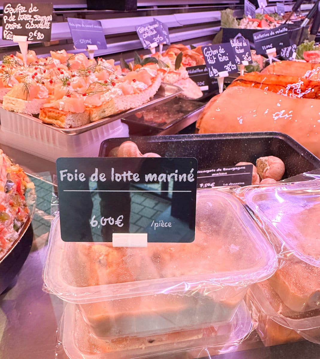 foie de lotte mariné Normandie