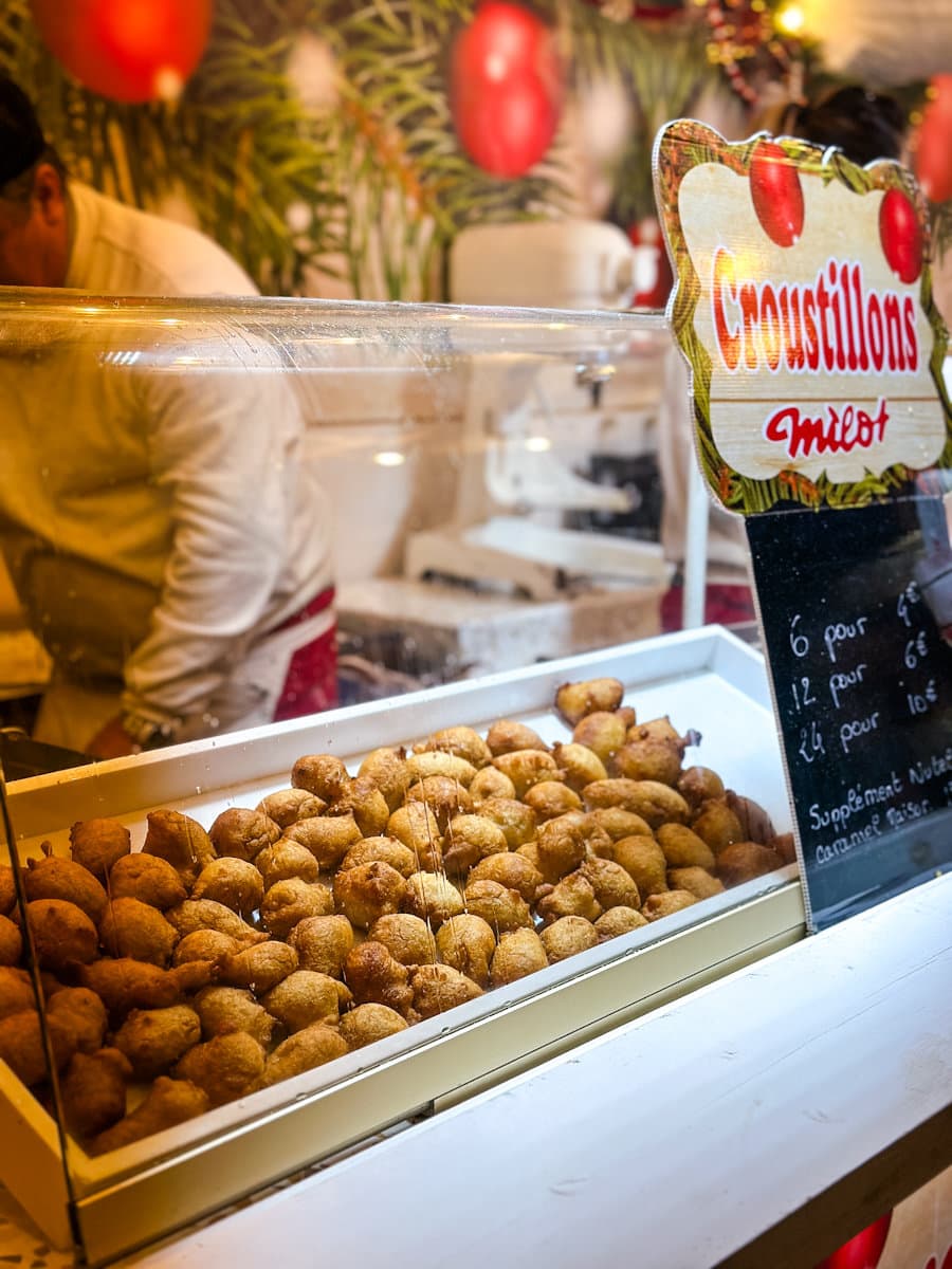 croustillons normandie dans le kiosque Milot 