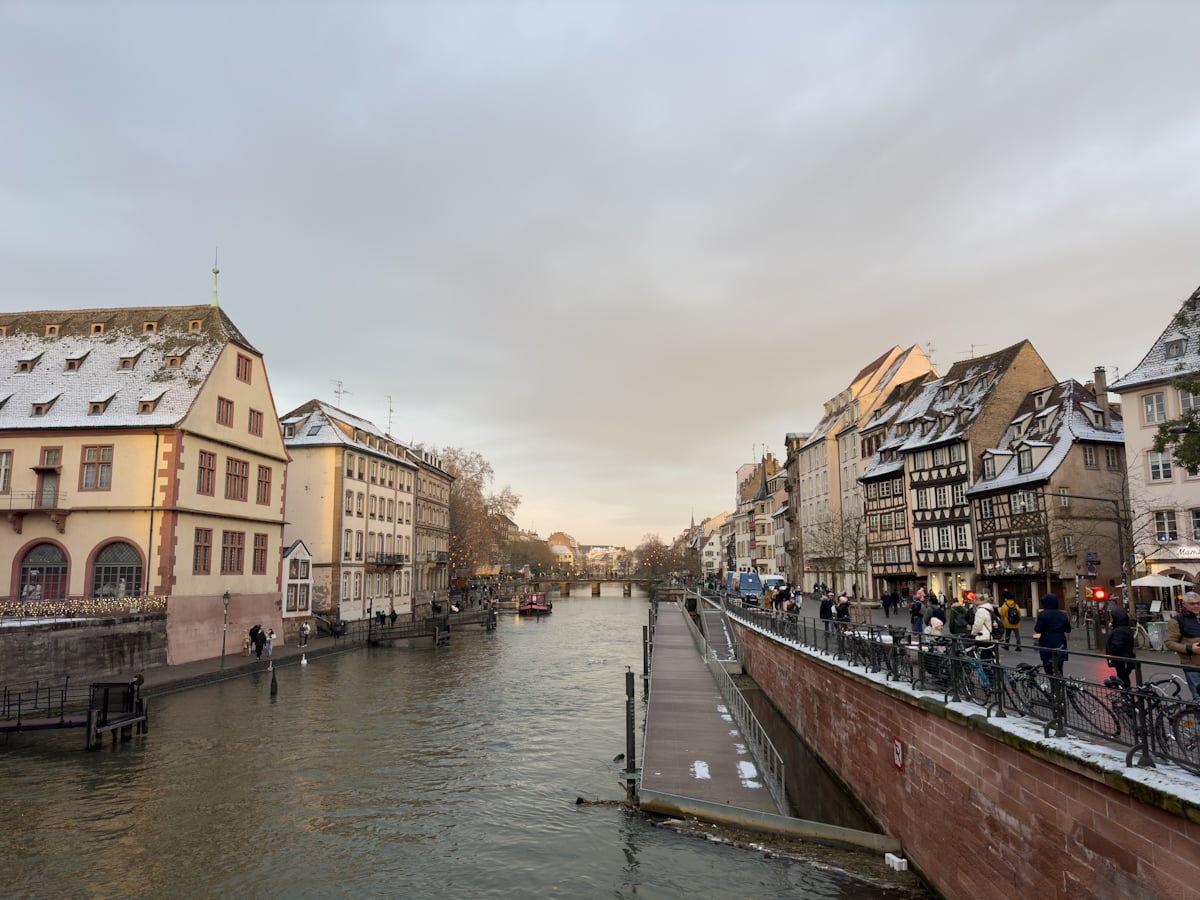 Marchés de Noël croisière fluviale, à Strasbourg Alsace