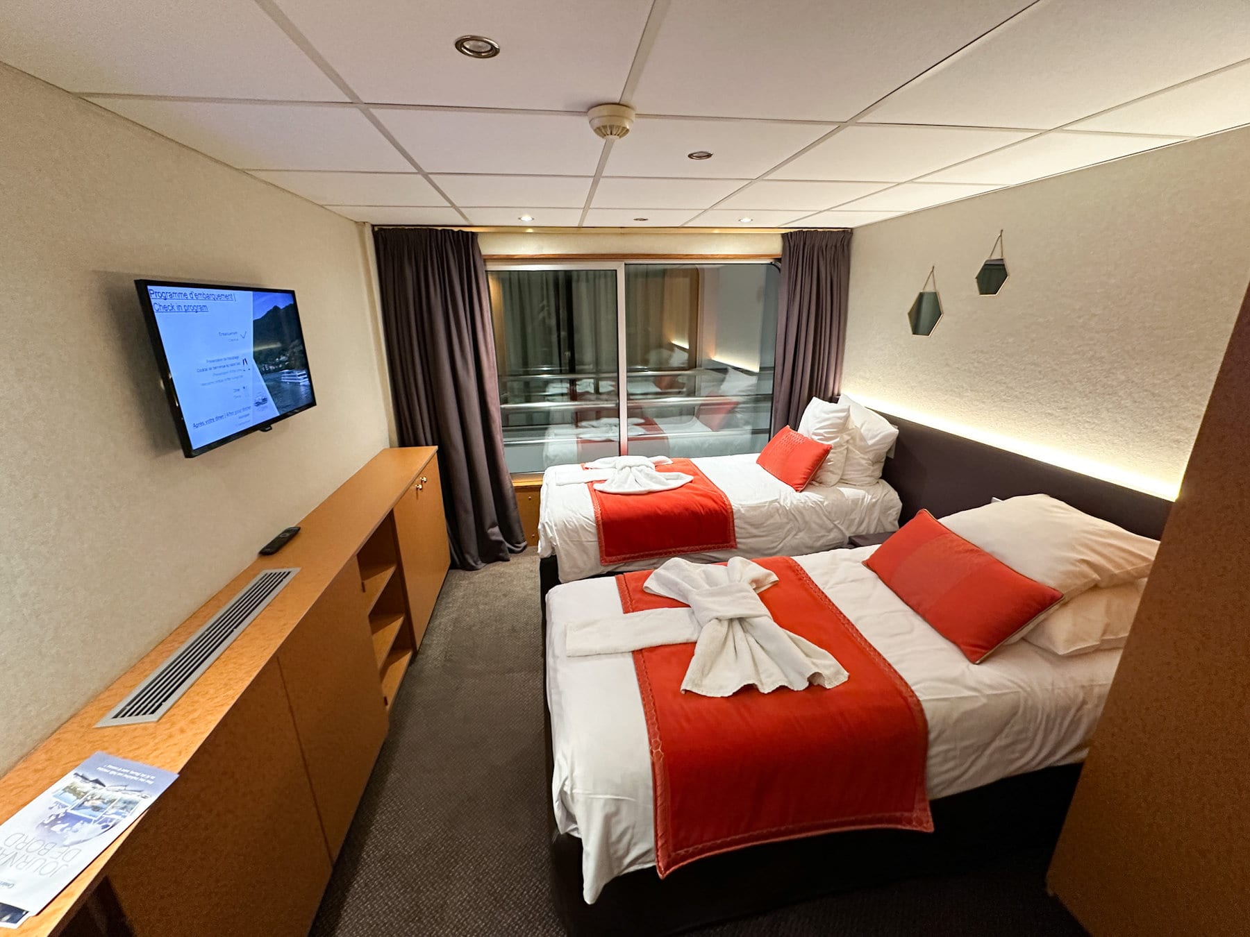 Cabine croisieurope croisière fluviale sur MS Europe