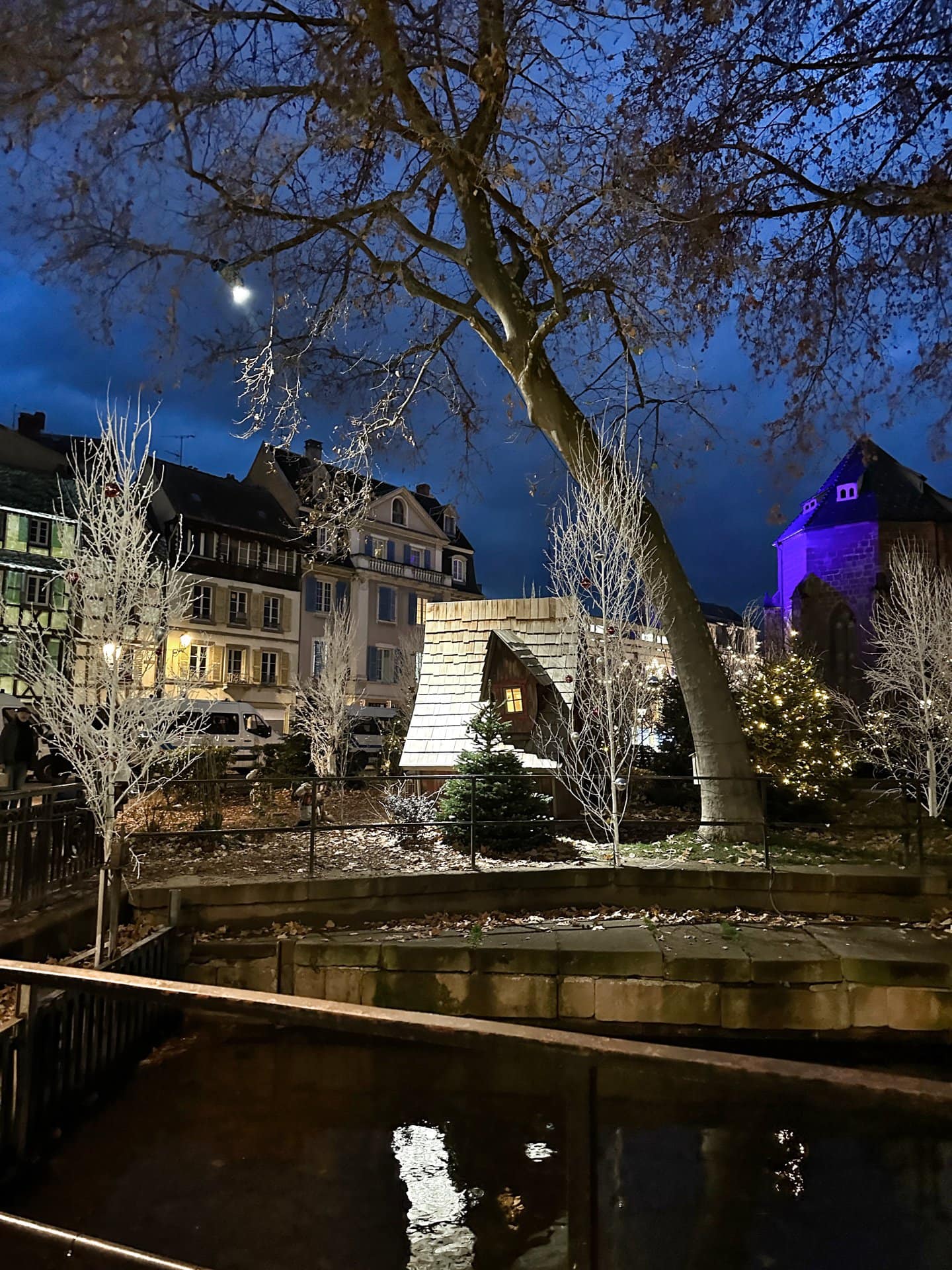 Colmar Alsace le soir 