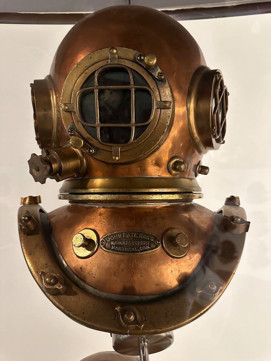 History of Diving Museum scaphandre