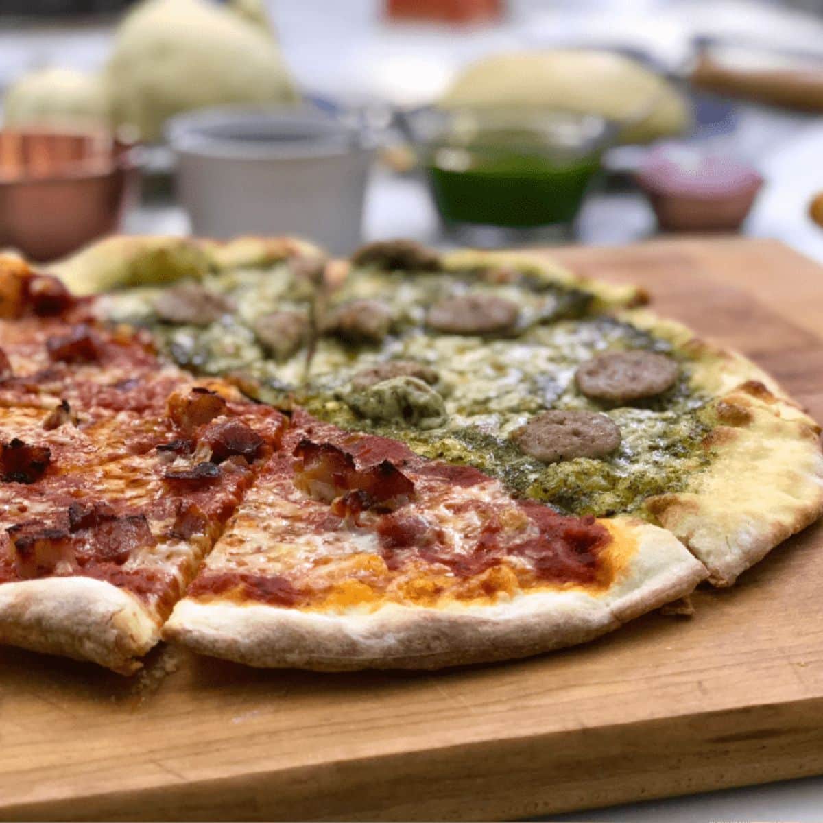 pâte à pizza fait au thermomix