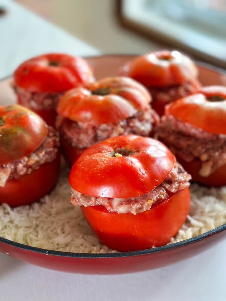 tomates farcies non cuites
