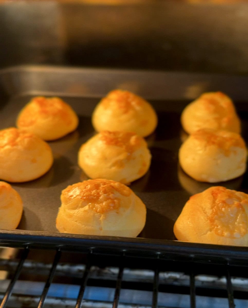 gougeres au fromage au four