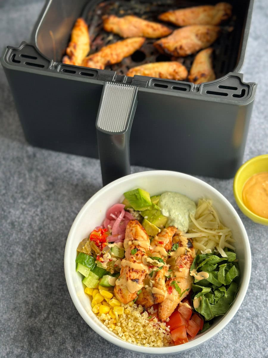 bol style poulet rouge