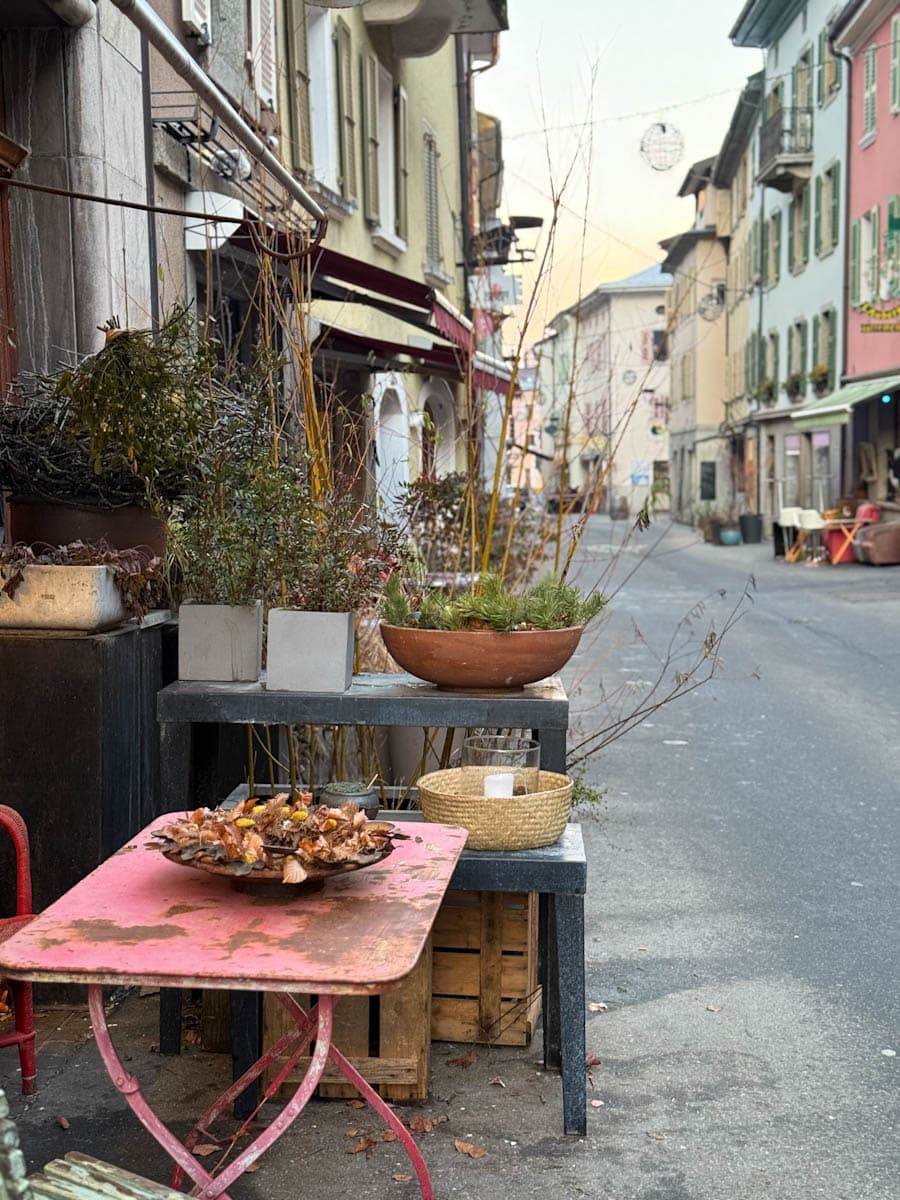 jolie ruelle du vieux martigny