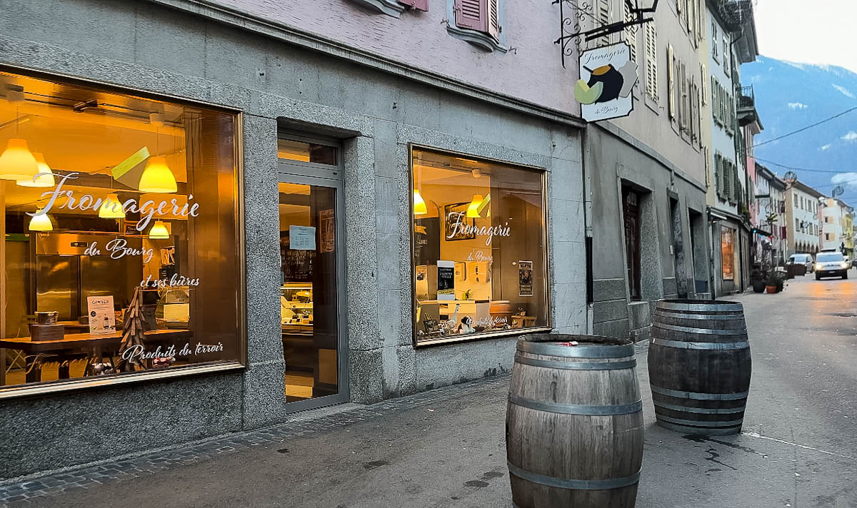fromagerie à Martigny